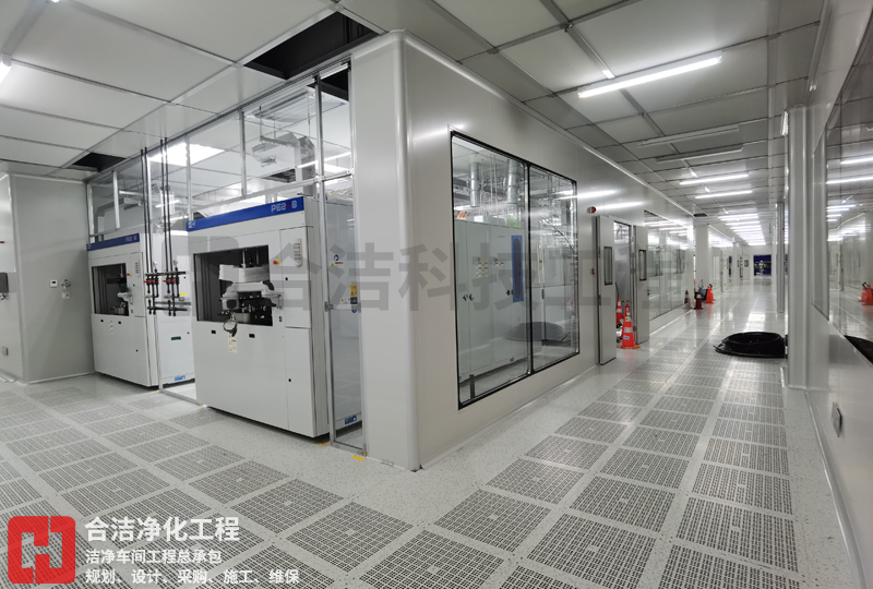 半導體凈化車間的圖片